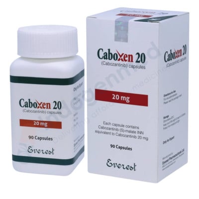 Caboxen cabozantinib 20mg Capsules