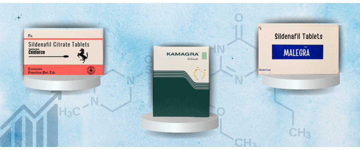 Top-Selling Generic Sildenafil Brands in 2025: Cenforce, Kamagra, Malegra Compared
