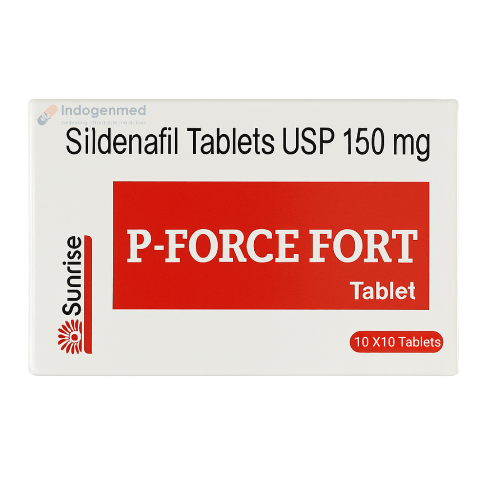 P Force Fort Sildenafil Citrate 150mg Tablets