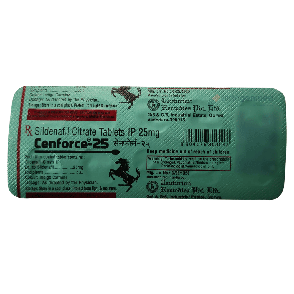 Cenforce 25mg Tablets