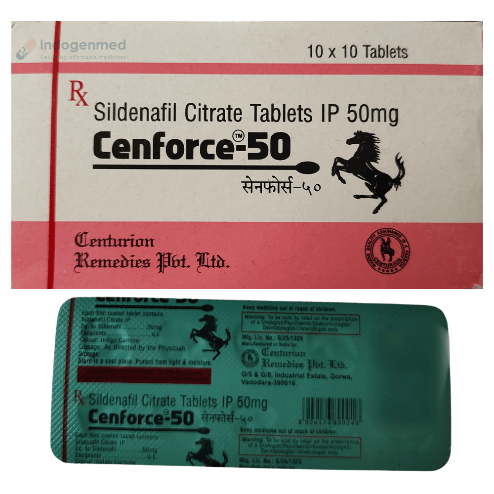 Cenforce 50mg Tablets
