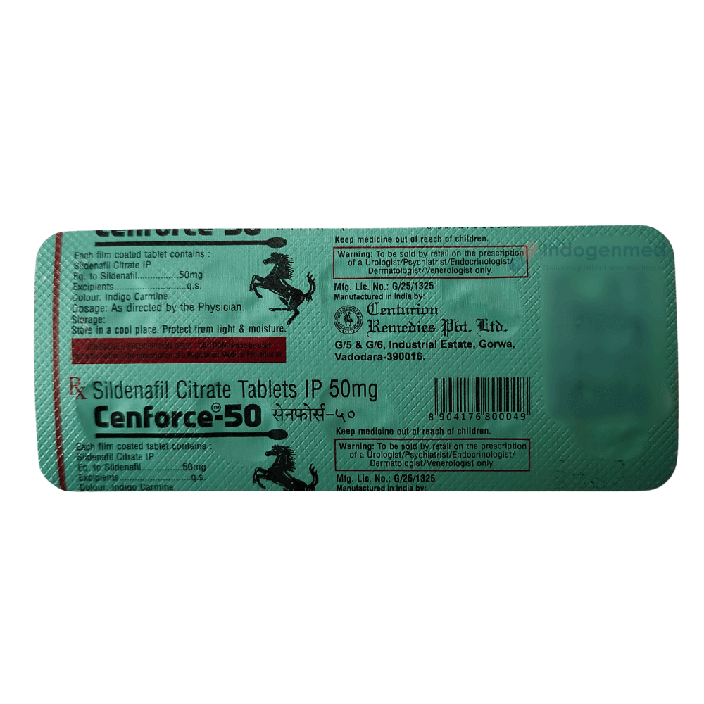 Cenforce 50mg Tablets