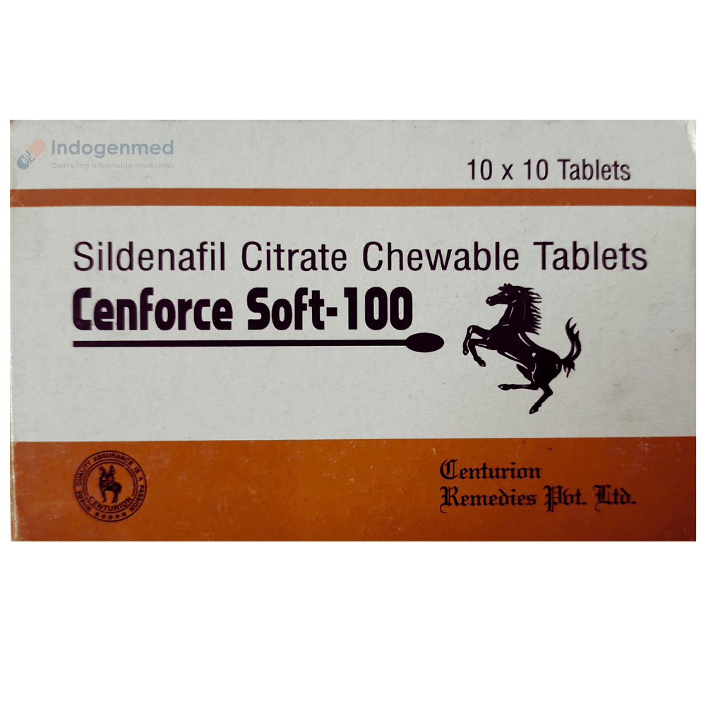 Cenforce Soft 100mg Tablets