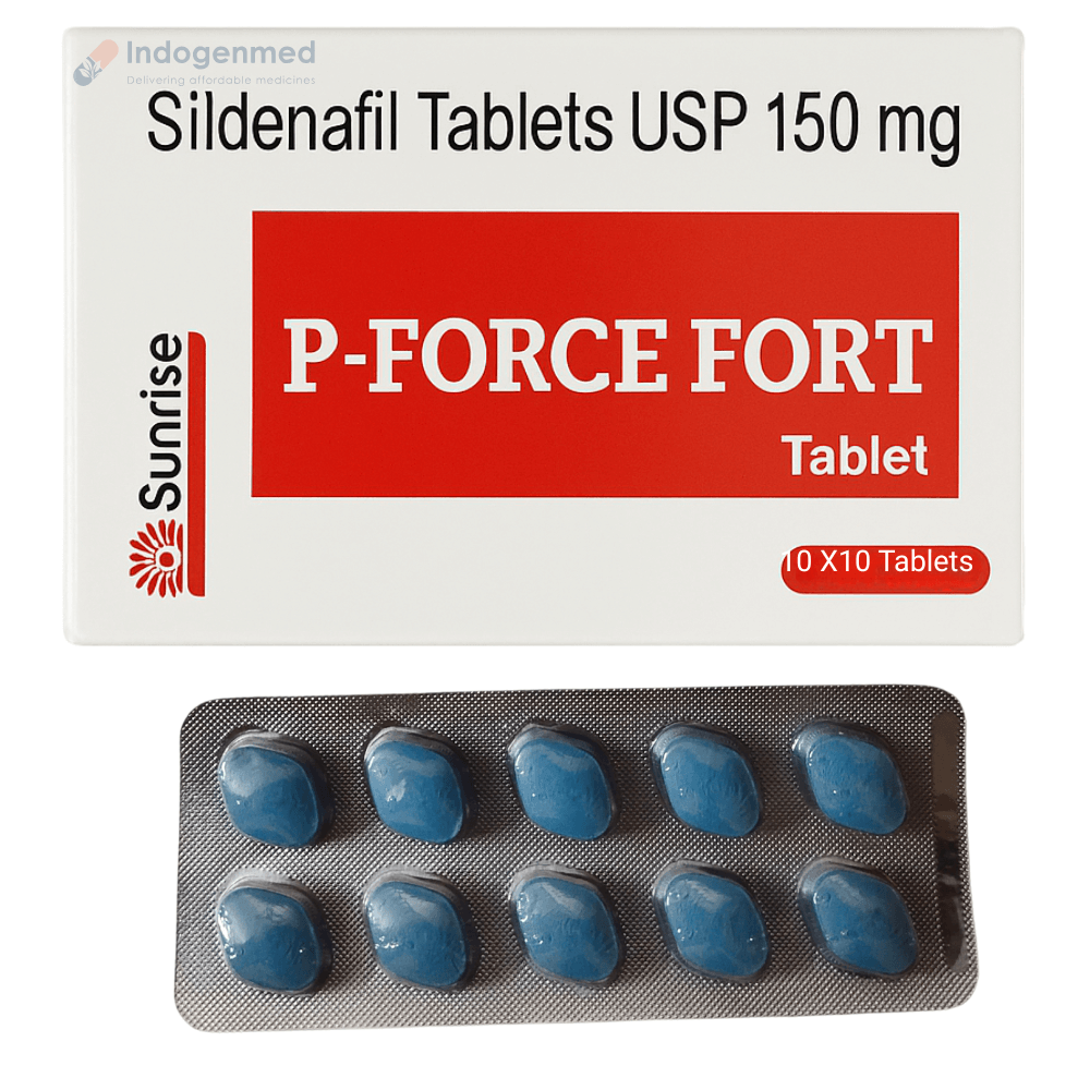 P Force Fort Sildenafil Citrate 150mg Tablets