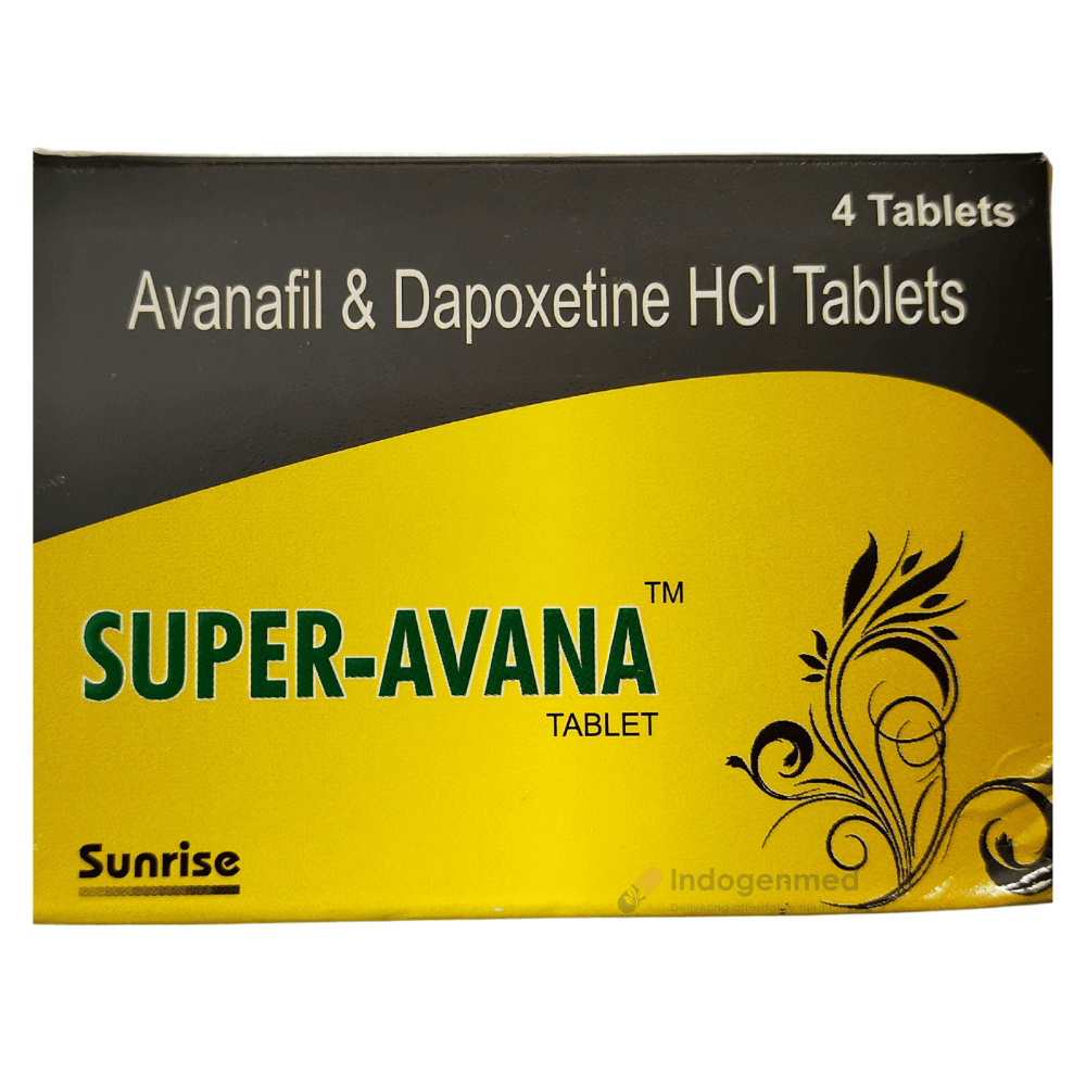 Super Avana 100mg/60mg Tablets