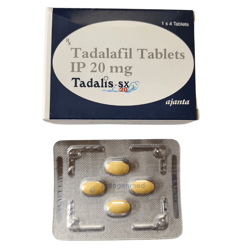 Tadalis-sx Tadalafil 20mg Tablets