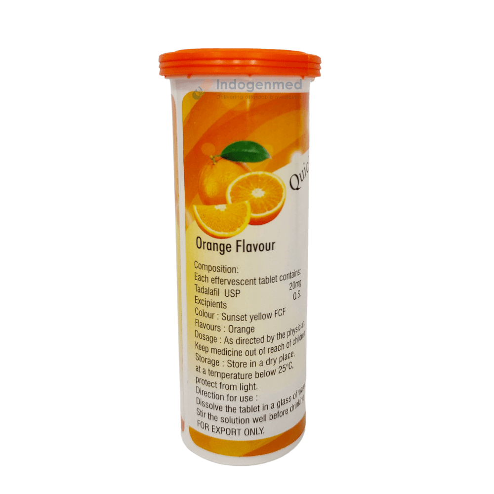 Tadarise Effervescent 20mg Tablets