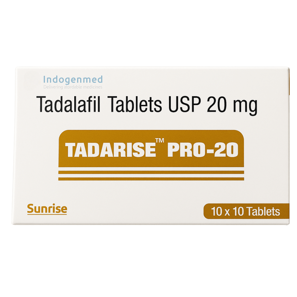 Tadarise Pro 20mg Tablets