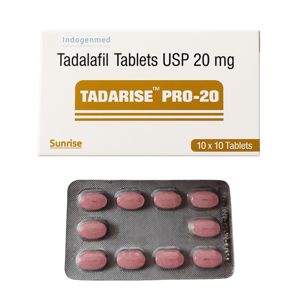 Tadarise Pro 20mg Tablets