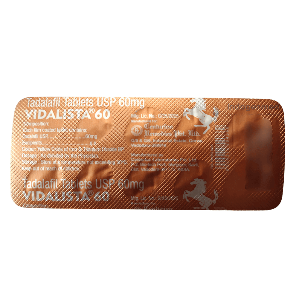 Vidalista 60mg Tablets