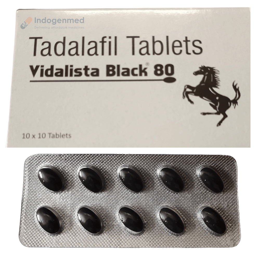 Vidalista Black 80mg Tablets