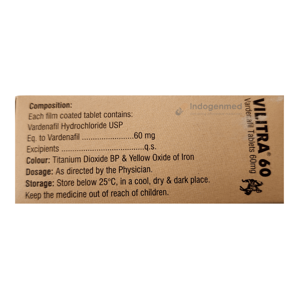 Vilitra 60mg Tablets