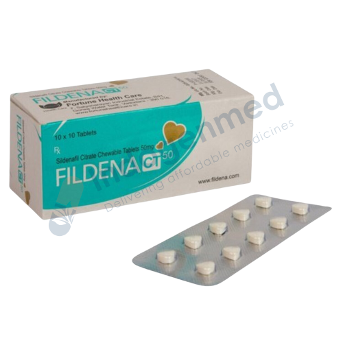 Fildena Ct 50mg Sildenafil Chewable Tablet