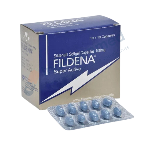 Fildena 100mg Super Active Capsules