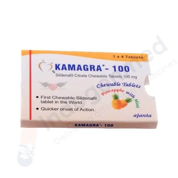 Kamagra 100mg Chewable Tablets