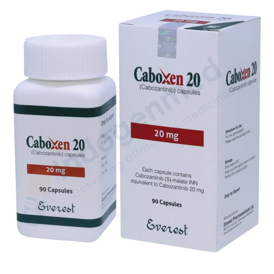 Caboxen cabozantinib 20mg Capsules