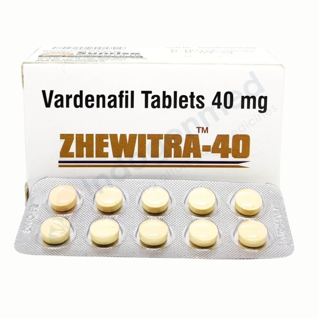 Zhewitra 40mg Tablets