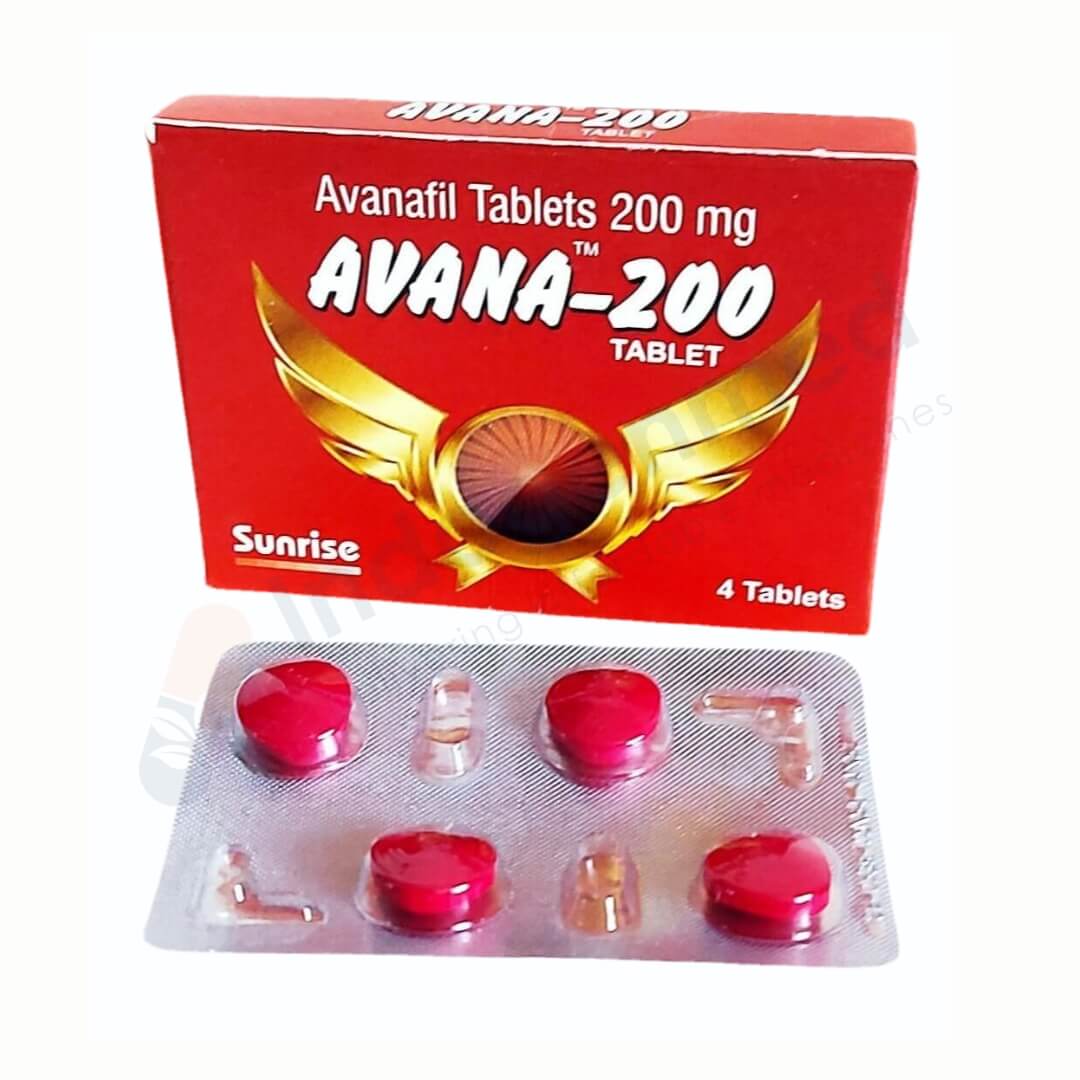 Avana 200 mg Tablets