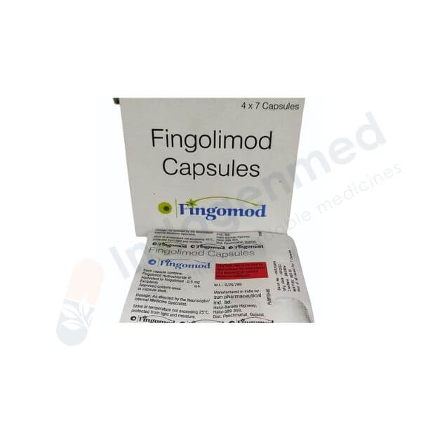 Fingomod Fingolimod 0.5mg Capsules