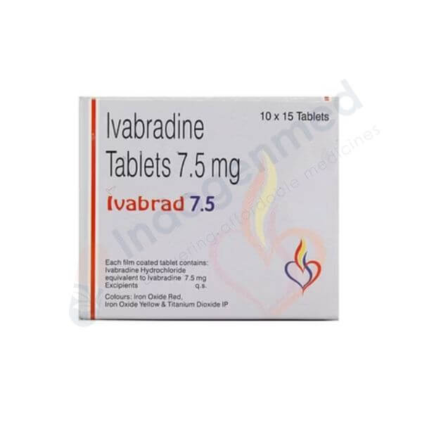 Ivabrad Ivabradine 7.5mg Tablets