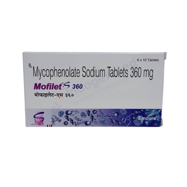 Mofilet-s Mycophenolate 360mg Tablets