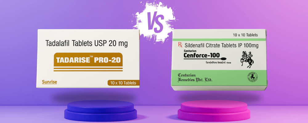 Sildenafil vs Tadalafil: Duration, Cost, and Side Effects Compared