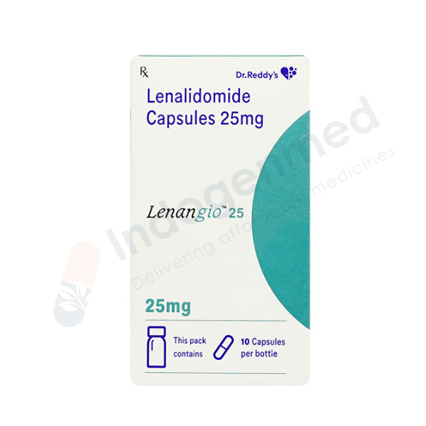 Lenangio Lenalidomide 25mg Capsules