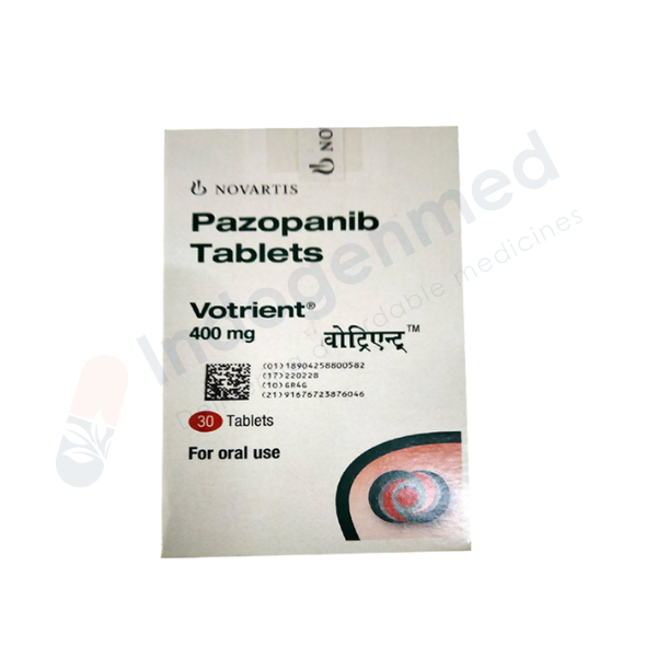 Votrient Pazopanib Hydrochloride 400mg Tablets