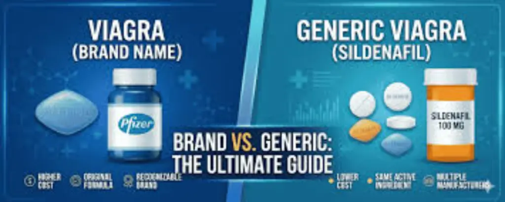Viagra Vs Sildenafil: Meaning, Dosages, and Differences Explained