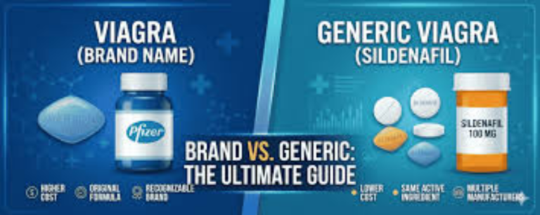 Viagra Vs Sildenafil: Meaning, Dosages, and Differences Explained