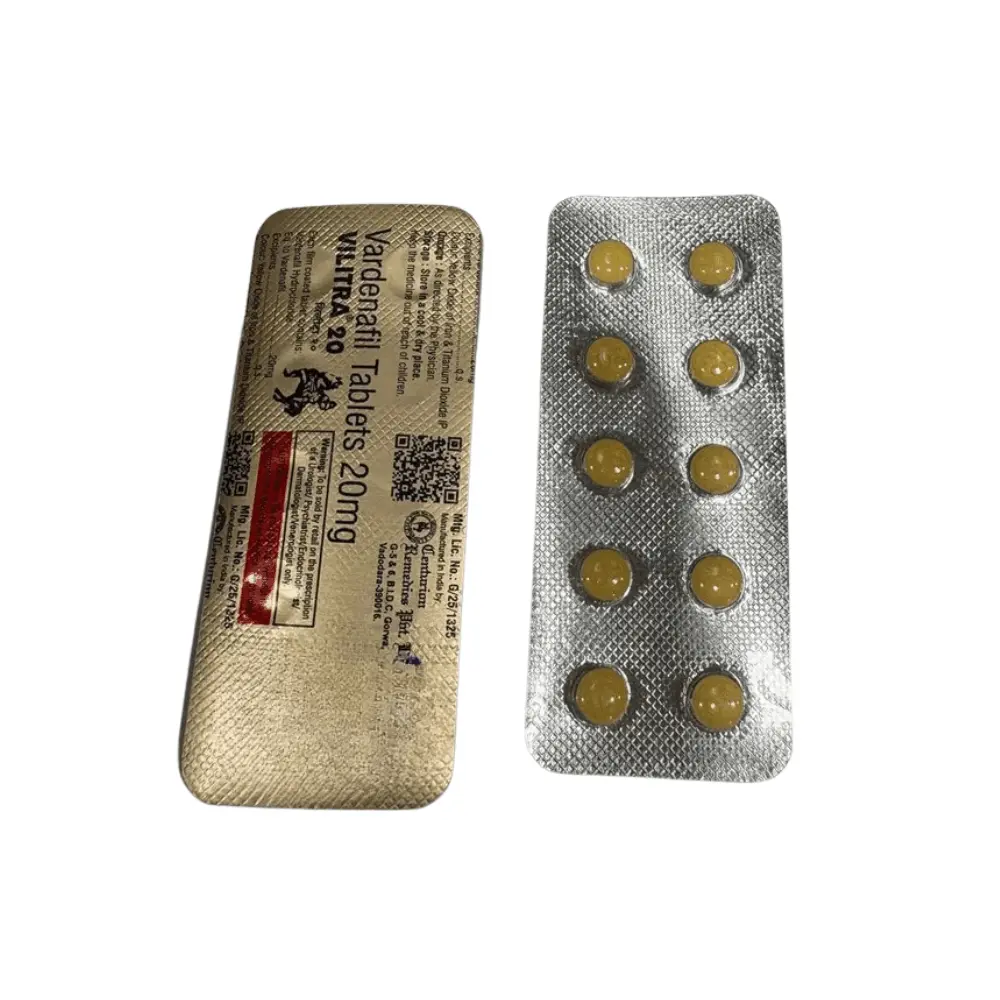 Vilitra 20 Mg Tablets 2 Vilitra 20mg Strips