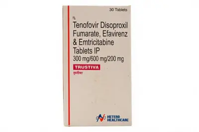 Trustiva Tablets (Efavirenz, Emtricitabine, Tenofovir Disoproxil Fumarate)