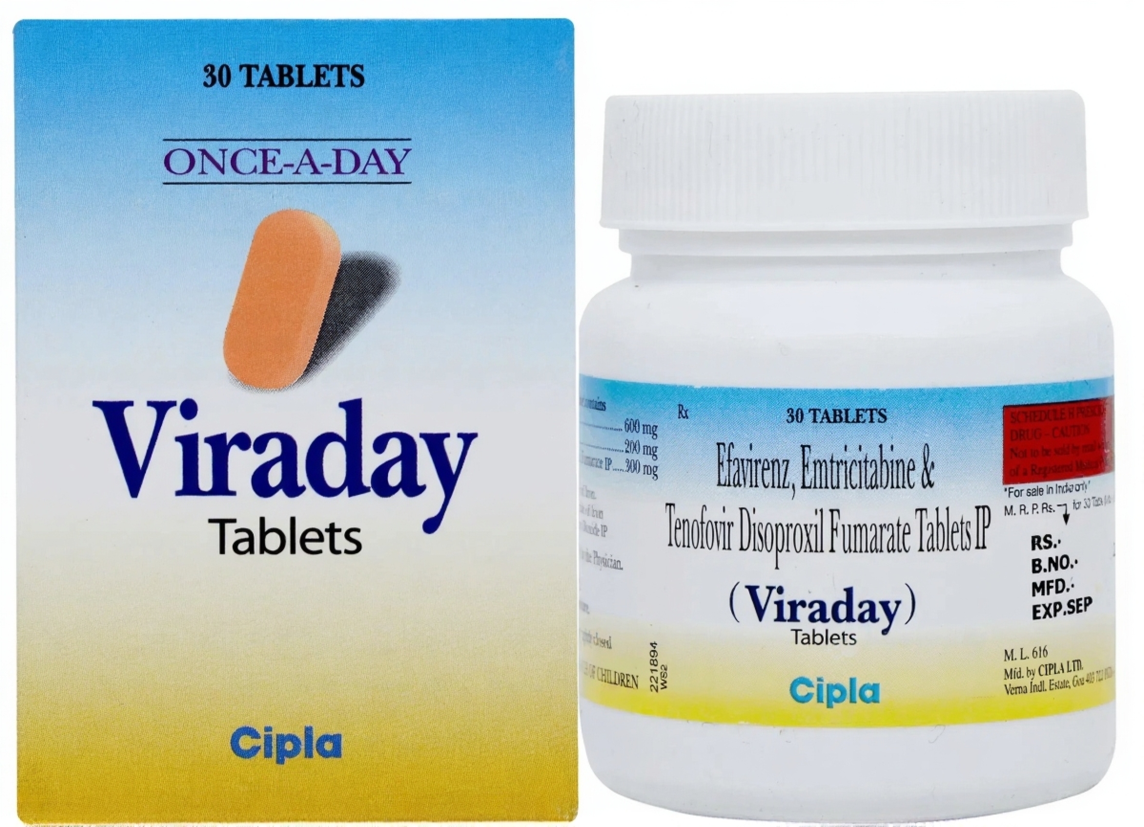 Viraday Tablet 30