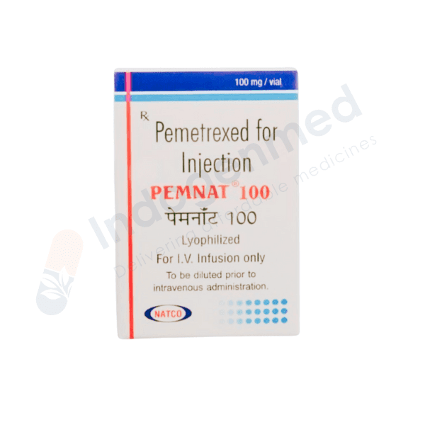 Pemnat-Pemetrexed-100Mg-Injection Pemnat Pemetrexed 100mg Injection