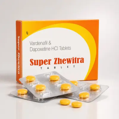 Super Zhewitra (Dapoxetine, Vardenafil)