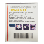 Tastylia 20 mg oral strips