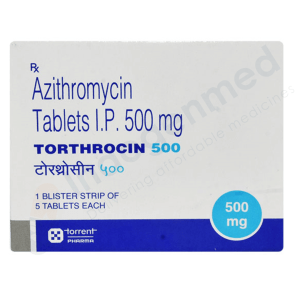Torthrocin Azithromycin 500 Tablets