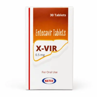 X-vir 0.5 Mg Tablets (Entecavir)