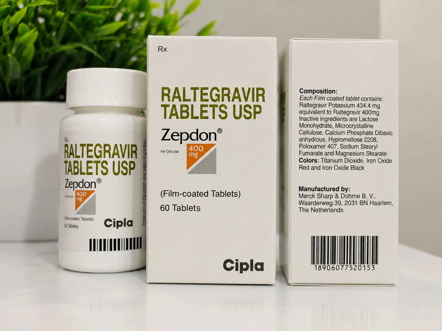 Zepdon Tablets 1 Zepdon Tablets (Raltegravir)