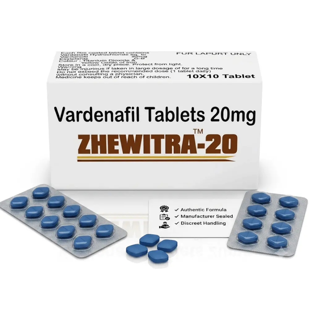 Zhewitra 20 Mg Tablets 1 Zhewitra 20 Mg Tablets