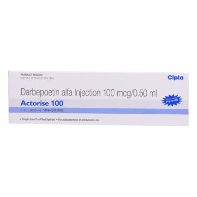 Actorise 100 Mcg Injection (Darbepoetin Alfa)
