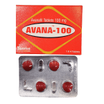 avana 100 mg tablets