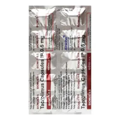 Biomus 0.5 Mg Capsule (Tacrolimus)