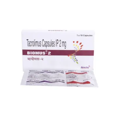 Biomus 2 Mg Capsules (Tacrolimus)