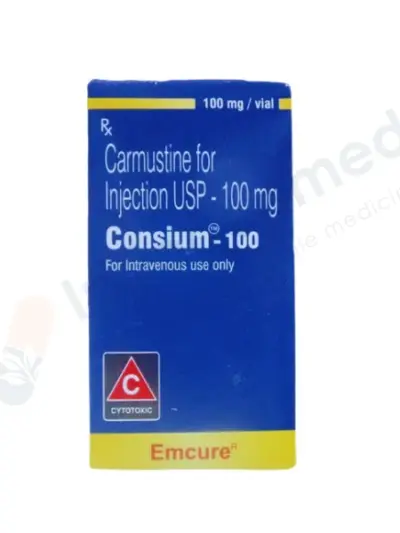 Consium 100 Mg Injection — Carmustine | Emcure Pharmaceuticals