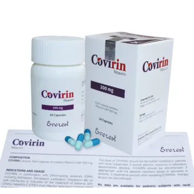 Covirin 200 Mg Capsules (Ribavirin)