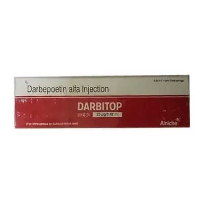 Darbitop 25 Mcg Injection (Darbepoetin Alfa)