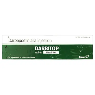 Darbitop 60 Mcg Injection (Darbepoetin Alfa)