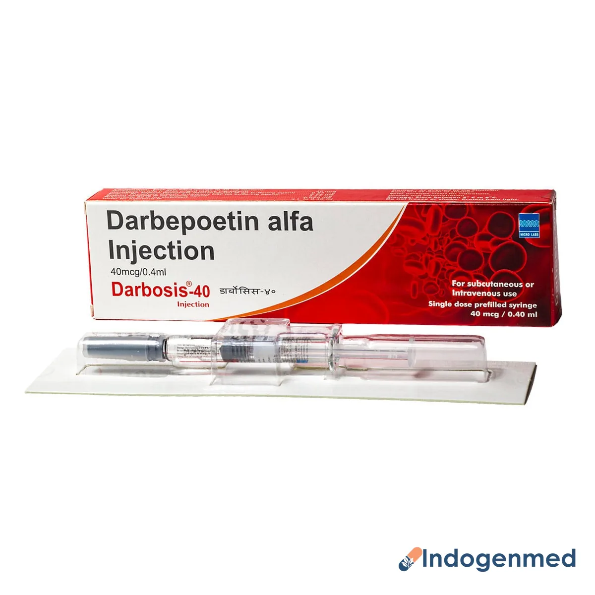 Darbosis 40 Mcg Injection 2 Darbosis 40 Mcg Injection (Darbepoetin Alfa)