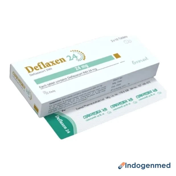 Deflaxen 24 Mg Tablets 2 Deflaxen 24 Mg Tablets (Deflazacort)